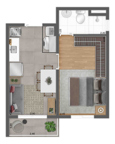 Apartamentos Na Planta Próximos Ao Autódromo De Interlagos