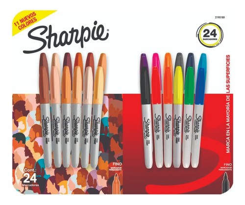 Marcadores Sharpie X24 Colección Edicion Limitada, Novedad