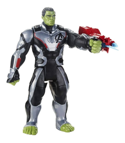 Imagem 3 de 5 de Boneco Hulk Marvel Avengers Deluxe Hero Power Fx 2.0 30cm
