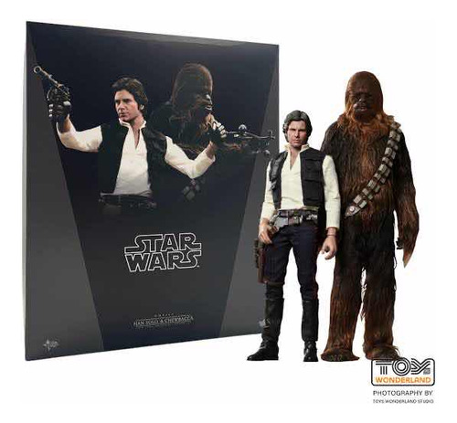 Hot Toys Hans Solo Y Chewbacca Fpx
