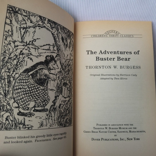 The Adventures Of Buster Bear. Thornton W. Burgess