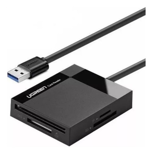 Leitor De Cartão Sd Sdhc Ms Cf Tf Mmc Usb 3.0 Ugreen