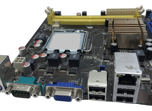 Combo Asus P5kpl-am Se - Intel 5300 - 4gb Ddr2 Marrón Claro (Usado)