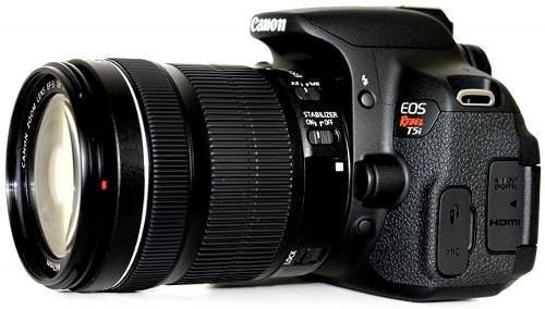 Camera Canon Rebel T5i Lente 18-55mm +32gb+ Bolsa+ Minitripé