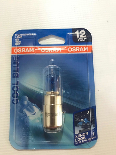 Bombillo Para Motos Dos Contactos Marca Osram 12voltios35/35