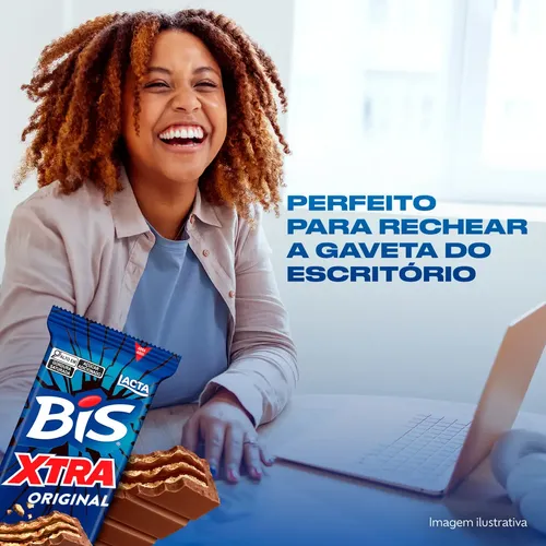 biscuit　レディース　GB XS Bis Xtra ao Leite - Display com 24 unidades de 45g | MercadoLivre