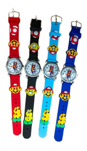 Reloj Infantil Mario Bross 3d