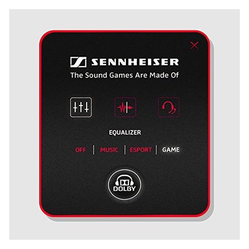 Imagen 2 de 4 de Diadema Sennheiser Gsp350 Color Negro