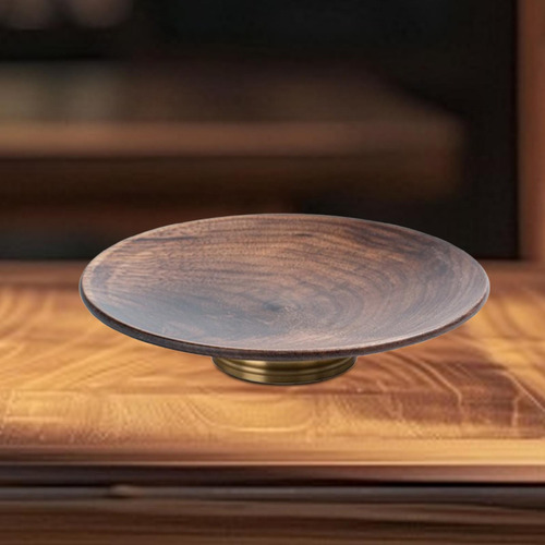 Cuenco De Madera Para Frutas Bandeja De Madera Para Servir L