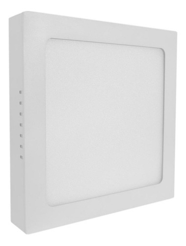 Plafon De Led Leitoso 18w 6000k Embutir Bivolt - Empalux Cor Branco