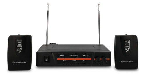 Kit De Micrófonos Inalámbricos Vhf Fv-304-1 Radioshack