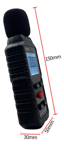 Decibel Factory Hold 30-130db Medidor De Ruído Profissional