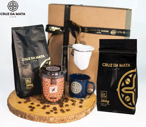 Kit Presente Cruz Da Mata Café Gourmet Grãos Selecionados