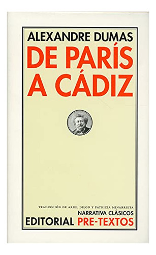Libro De Paris A Cadiz  De Dumas Alexandre