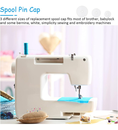 Tapa De Carrete Para Máquina De Coser, Tapa De Carrete De Re