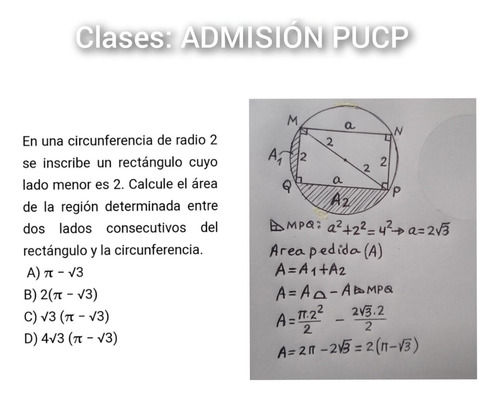 Profesor Particular(uni) Clases Matemáticas,física,química