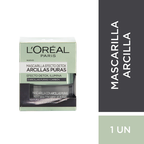 Mascarilla Pura L´oréal Paris Arcillas Puras X 40gr