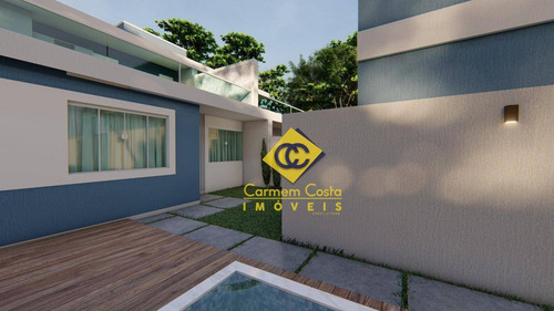 Imagem 12 de 12 de Casa Com 3 Quartos À Venda, 120 M² Por R$ 390.000 - Colinas - Rio Das Ostras/rj - Ca1887