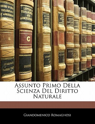 Libro Assunto Primo Della Scienza Del Diritto Naturale - ...