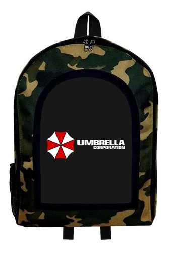 Mochila Camuflada Residen Evil Modelo 77