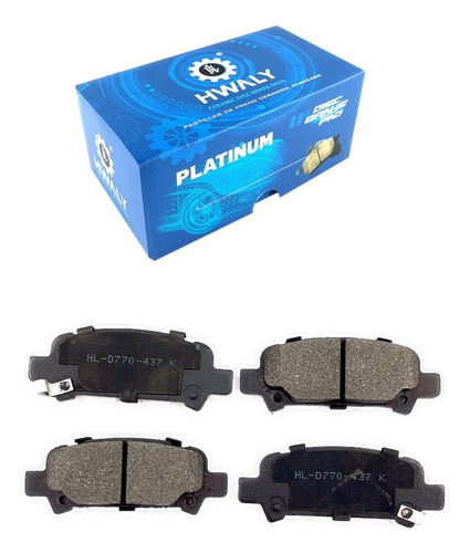 Pastillas De Freno Delantera Subaru Legacy 2.0 1998 - 2003