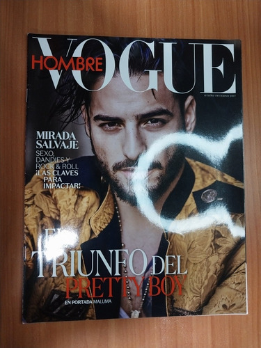 Revista Vogue Hombre Maluma Otoño Invierno 2017 Lujo Moda
