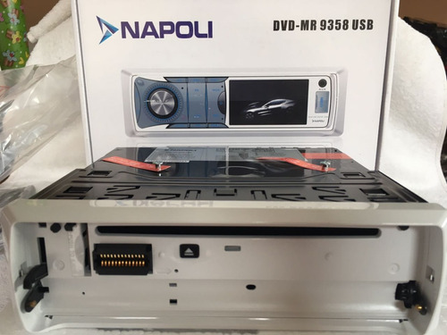Imagem 6 de 7 de Dvd Marinizado Marítimo Napoli Dvd-mr 9358 Usb Tela 3 Am/fm