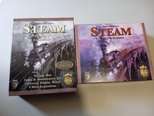 Steam Raíls To Riches + Expansión 1, 2, 4 Y 5