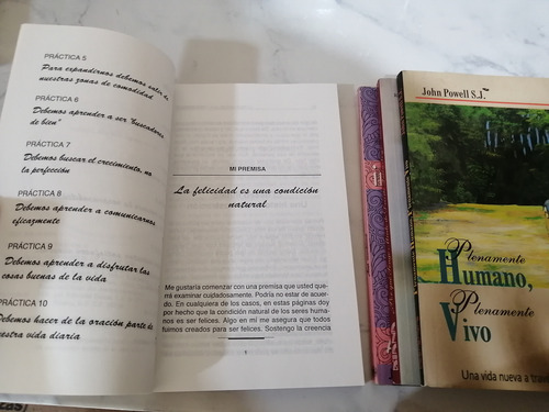 Libro. La Felicidad Es Una Tarea Interior. + 3 John Powell (Usado)