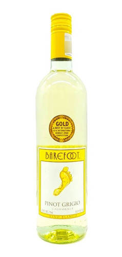 Vino Blanco Barefoot Pinot Grigio 750ml