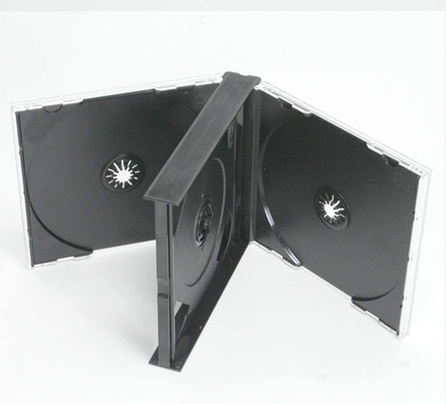 Am Ico Y  Emium Quad Chubby B Ack 4 Disc Cases De Cd Co...