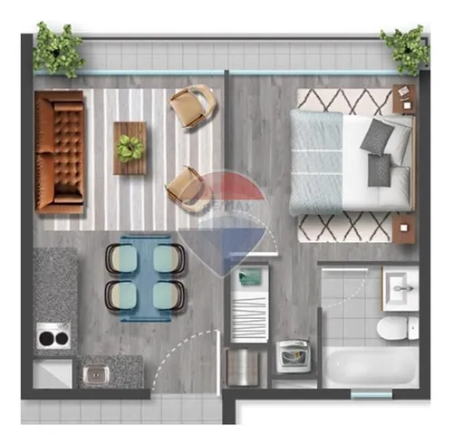 Departamento Nuevo, Con Bono Pie 20%, Aprobacion 80% Banco.