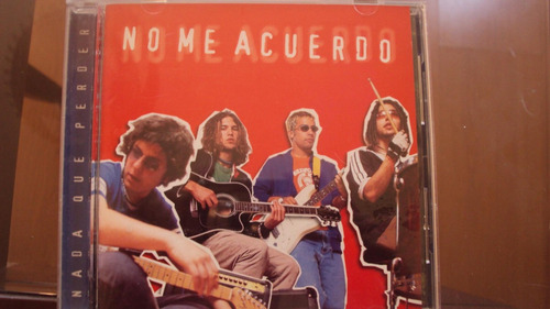 Cd No Me Acuerdo (gonzalo Yañez Ex Los Prisioneros)