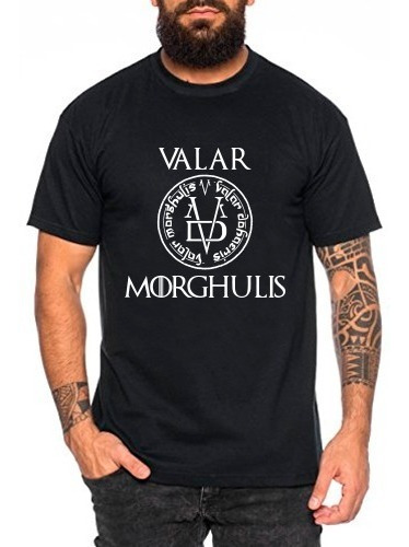 Camiseta Valar Morghulis Juego De Tronos (game Of Thrones)