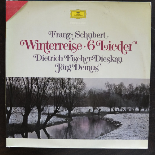 Vinilo Frans Schubert Winterreise - 6 Lieder