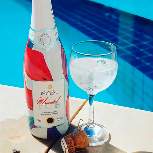 Kit 03 Unidades Espumante Monte Paschoal Moscatel Ice 750mlMonte Paschoal moscato 750 ml pacote x 3 u