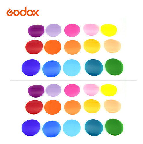 Geles De Color Filtros De Película Color Godox Filters V-11c