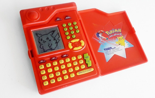 Pokemon Pokedex Tiger Nintendo Hasbro 1998 - Funciona - C R