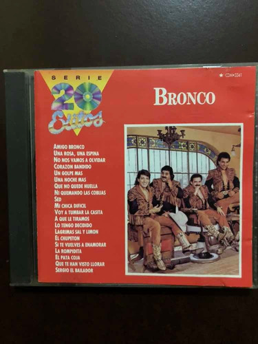 Bronco Cd Serie 20 Exitos