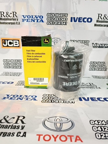 Filtro Combustible Tractor John Deere 6120, 6220