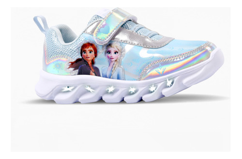 Zapatilla Frozen Winter Con Luz Al Pisar - Footy Oficial