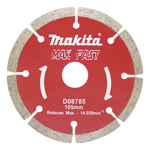 Disco Diam Makita Mak-fast Seg 8785 Seco