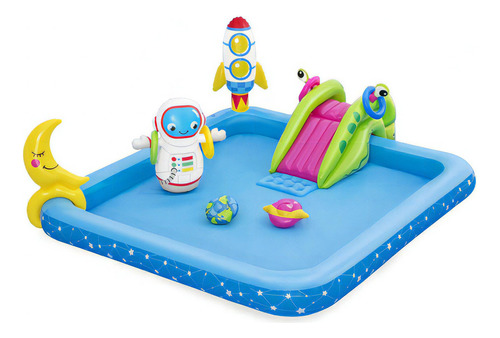 Piscina Inflable Betsway Astronauta Para Niños De 308 Lt