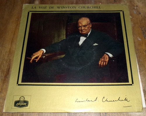 La Voz De Winston Churchill Vinilo Lp Kktus