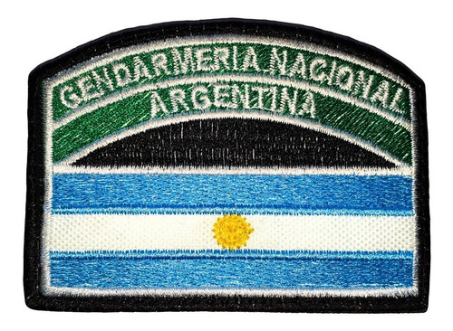 Escudo Bordado Gendarmería Nacional Gna Parche Brazo