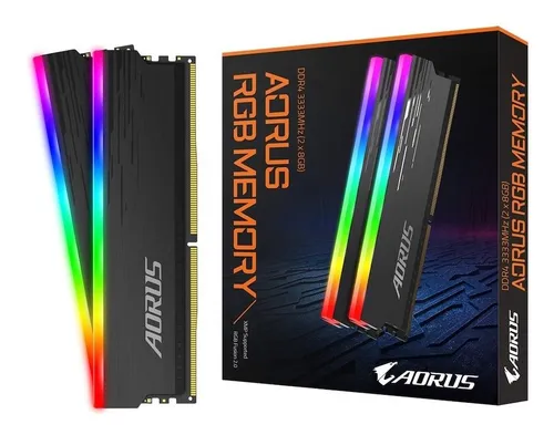 Memoria Ddr4 Gigabyte Aorus 16gb 2x8gb 3600mhz Rgb