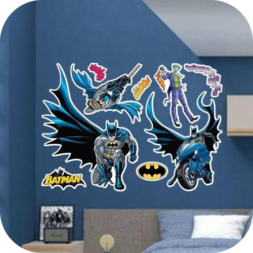 Wall Sticker Autoadhesivo Muresco Batman 50x70cm Soul