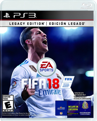 Fifa 18 / Ps3 / Juego Fisico Original R (Reacondicionado)
