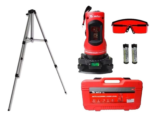 Nível Laser 150 Mm C/ Tripe Autonivelameto Em Cx Plast. Mtx