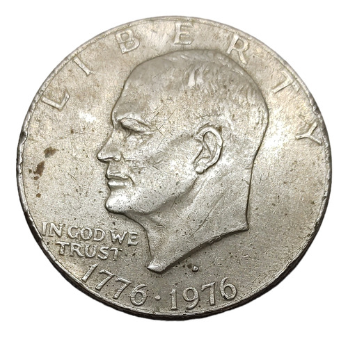 Moneda 1 Dólar Estados Unidos Bicentenario 1776-1976